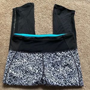 Lululemon Pace Pusher Crop Sz 6